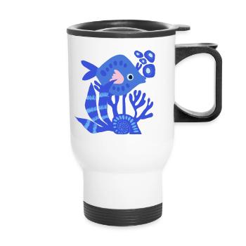 Sous-marin - Tasse isotherme avec poignée - blanc - Devant