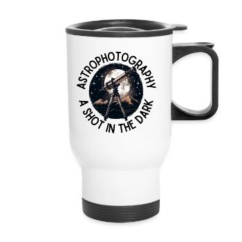 Astrophotography Telescope - Thermal mug with handle - white - Front