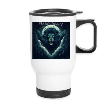 NW - Resilient Rage - Thermal mug with handle - white - Front