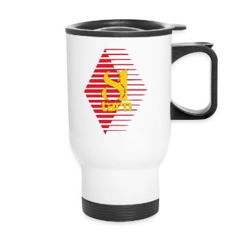 Tarn - Thermal mug with handle - white - Front