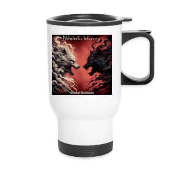 NW - Internal Warheads - Thermal mug with handle - white - Front