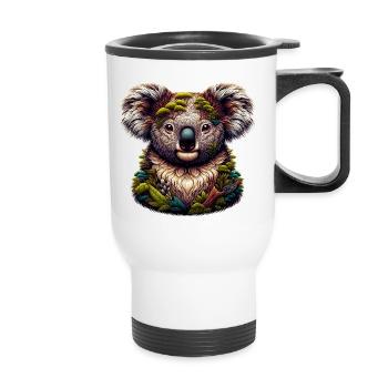 Koala - Thermobecher mit Tragegriff - Weiß - Vorne