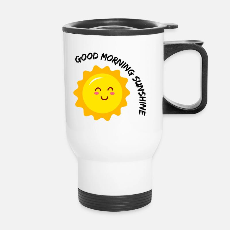 Good morning Sunshine - Thermal mug with handle - white