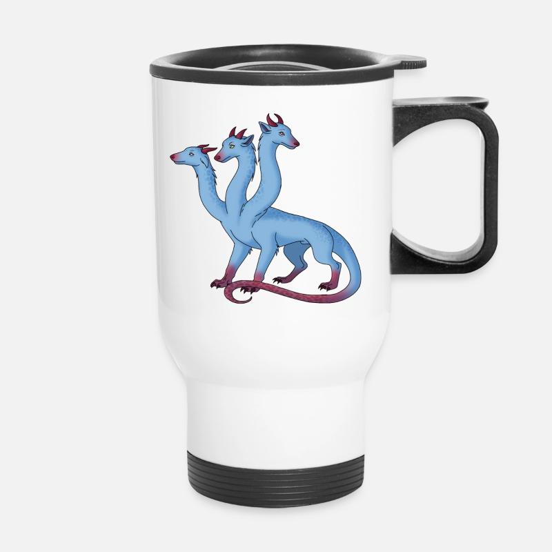 Hydra - Thermal mug with handle - white