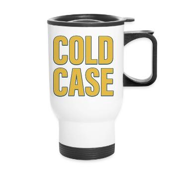 Design T-Shirts Série TV Cold Case + Mugs, Sacs - Tasse isotherme avec poignée - blanc - Devant