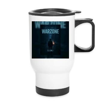 Warzone C.I.M.I - Tasse isotherme avec poignée - blanc - Devant