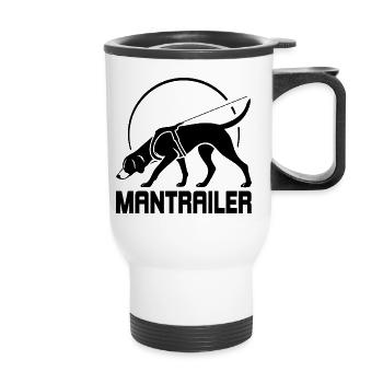 Foxhound MANTRAILER Chiens de recherche Chiens Wilsigns chiens - Tasse isotherme avec poignée - blanc - Devant