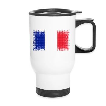 New Caledonia - Thermal mug with handle - white - Front