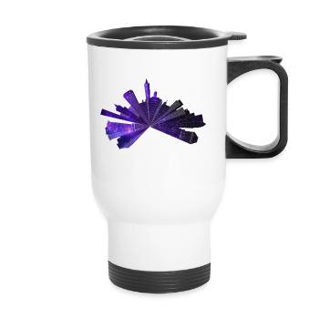 Streetart, Graffiti, Urban, City, Art - Thermal mug with handle - white - Front