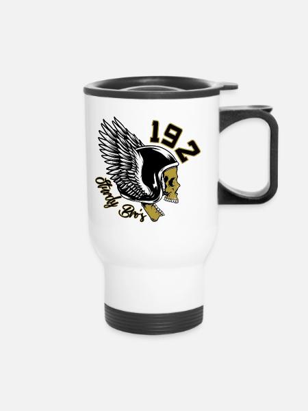 Sturdy Bro's Original - Thermobecher mit Tragegriff - Weiß