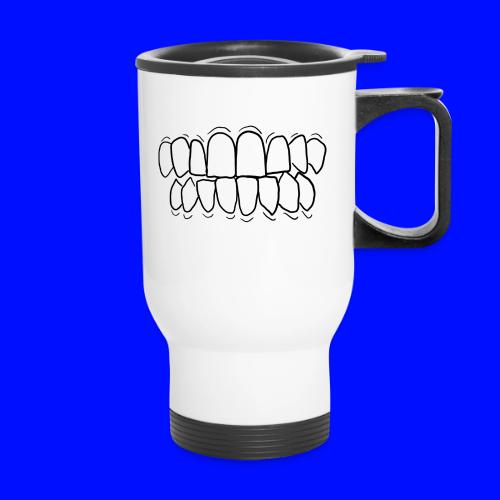 TEETH! - Thermal mug with handle
