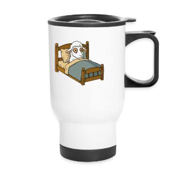 Insomnia - Thermobecher mit Tragegriff - Weiß - Vorne