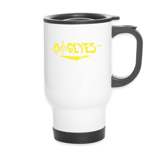 Dogeyes Logo - Thermal mug with handle
