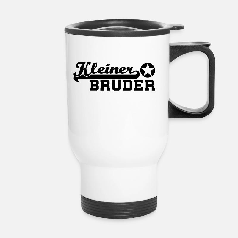 kleiner bruder stern - Thermobecher mit Tragegriff - Weiß