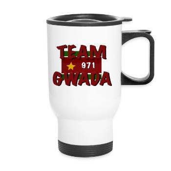 TEAM GWADA - Tasse isotherme avec poignée - blanc - Devant