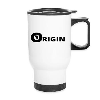 ORIGINE AFRIQUE - Tasse isotherme avec poignée - blanc - Devant