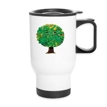 The Dream Magic Tree - Thermal mug with handle - white - Front