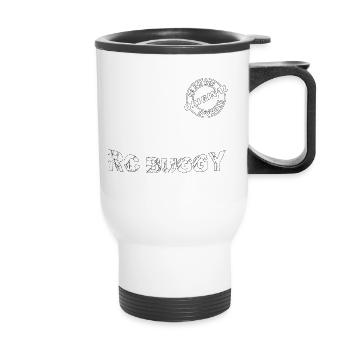RC buggy father son daughter gift original - Thermal mug with handle - white - Front