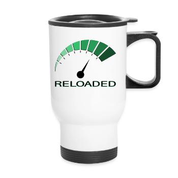 Gage Reloaded 'Mojo Design' T-Shirt - Tasse isotherme avec poignée - blanc - Devant