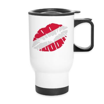 Autriche - Tasse isotherme avec poignée - blanc - Devant