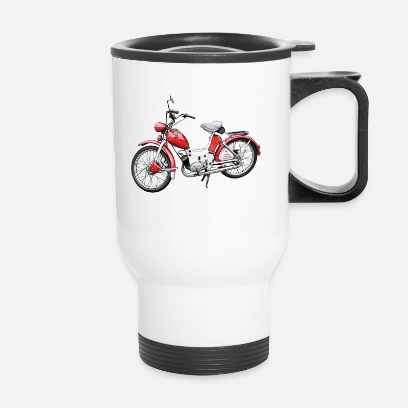 Cyclomoteur SR 2 - Tasse isotherme avec poignée - blanc