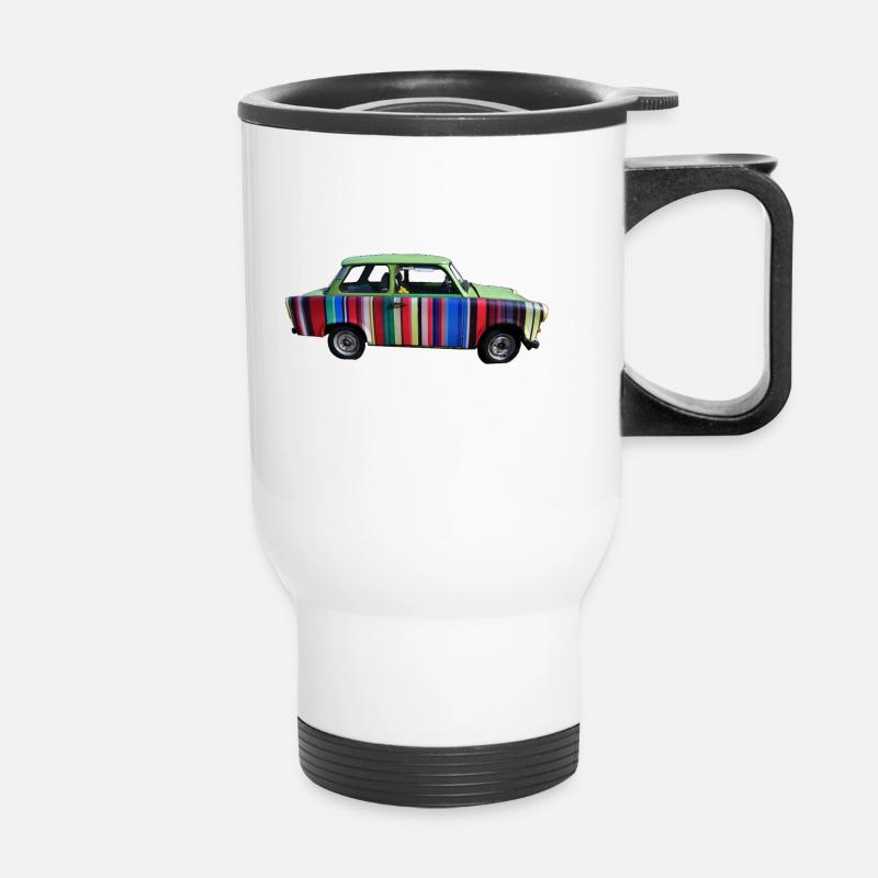 satellite - Thermal mug with handle - white