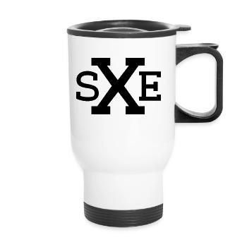 Straight Edge sXe NYHC - Thermobecher mit Tragegriff - Weiß - Vorne