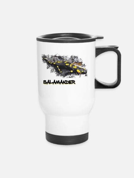 salamander - Thermobecher mit Tragegriff - Weiß
