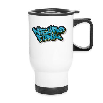 Neuro de rue - Tasse isotherme avec poignée - blanc - Devant