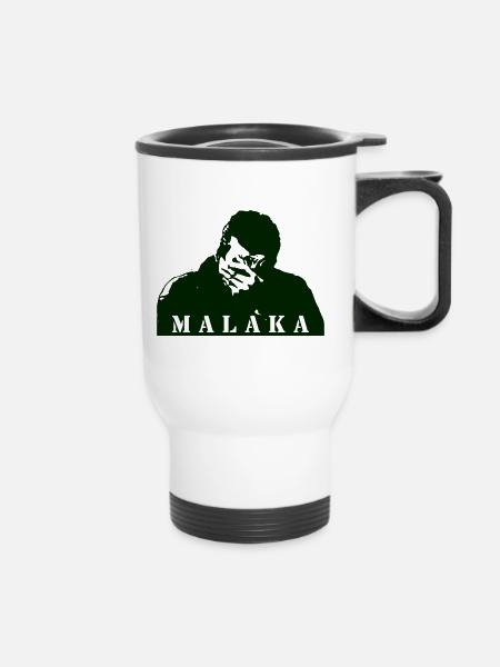 Malaka - Thermobecher mit Tragegriff - Weiß