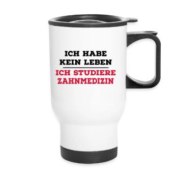 DENTISTES - Tasse isotherme avec poignée - blanc - Devant