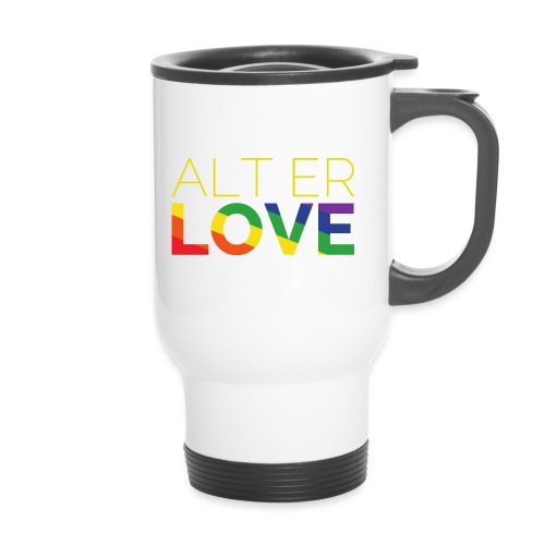 Alt er Love | SKAM | LGBT | Pride - Thermobecher mit Tragegriff