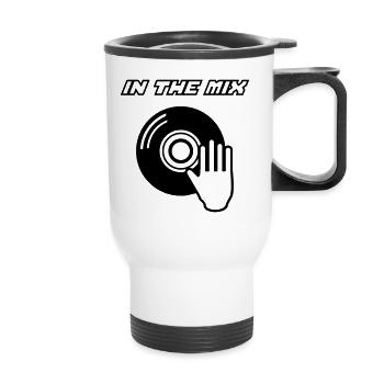 IN THE MIX !!! - Tasse isotherme avec poignée - blanc - Devant