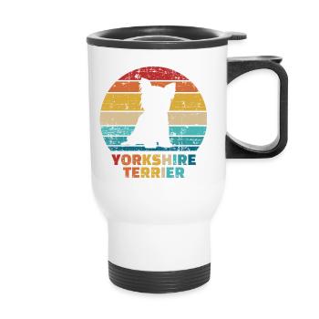 Yorkshire - Thermal mug with handle - white - Front