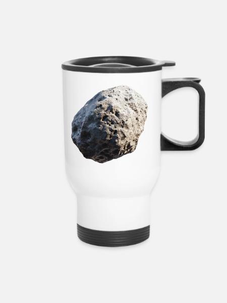 Asteroid - Thermobecher mit Tragegriff - Weiß