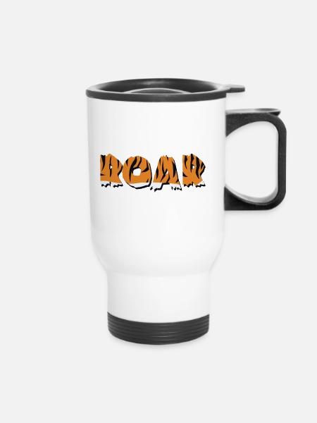 ROAR - Thermobecher mit Tragegriff - Weiß