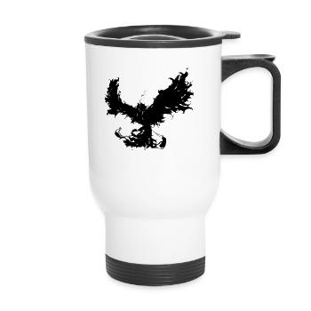 Phoenix - Thermal mug with handle - white - Front