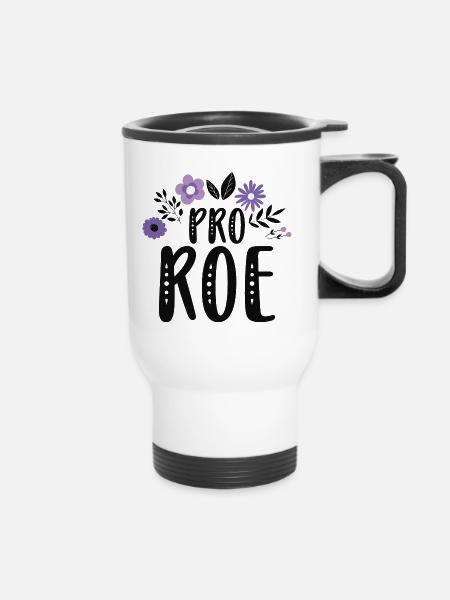 Pro Roe - Thermobecher mit Tragegriff - Weiß