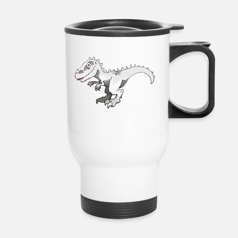 Indominus Rexy - Thermal mug with handle - white