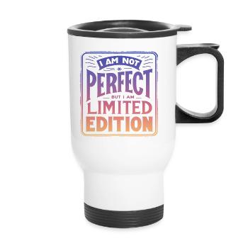 Édition limitée - Tasse isotherme avec poignée - blanc - Devant