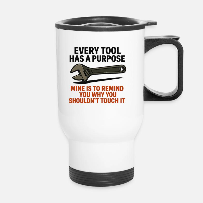 Every Tool - Thermal mug with handle - white