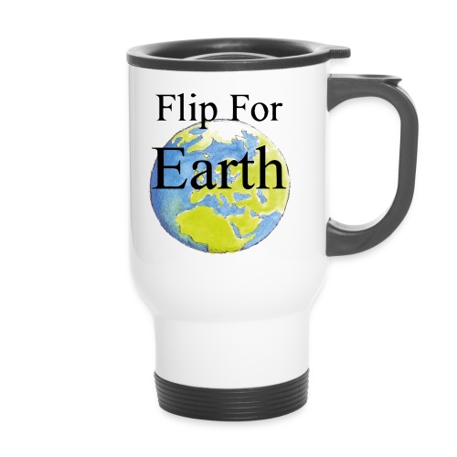 Flip For Earth T-shirt - Termosmugg med handtag