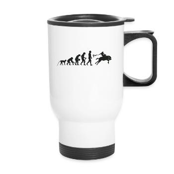 Evolution Rodeo - Tasse isotherme avec poignée - blanc - Devant