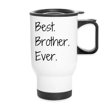 Frère Frangin Frere Naissance Bébé Frérot - Tasse isotherme avec poignée - blanc - Devant