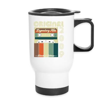 Legendary Anniversary of 2009 - Thermal mug with handle - white - Front
