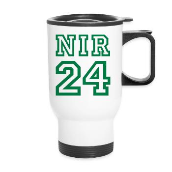 Nordirland Northern Ireland - Thermobecher mit Tragegriff - Weiß - Vorne