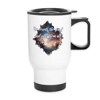 Bible Verse Christian - Thermal mug with handle - white - Front
