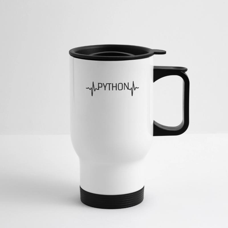 Thermal mug with handle