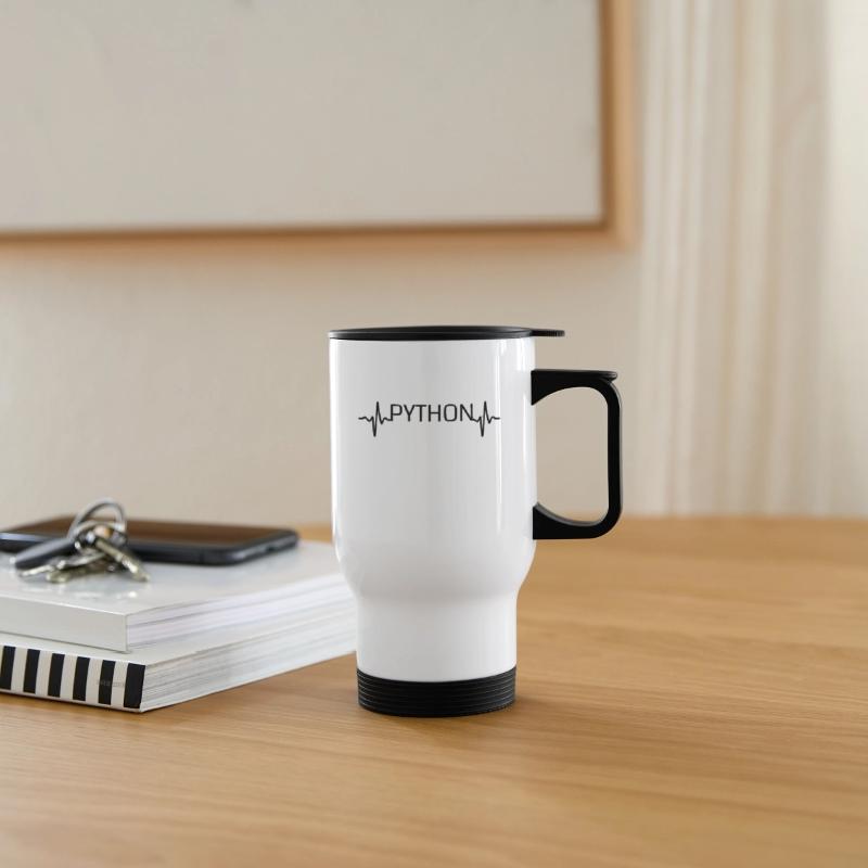 Thermal mug with handle