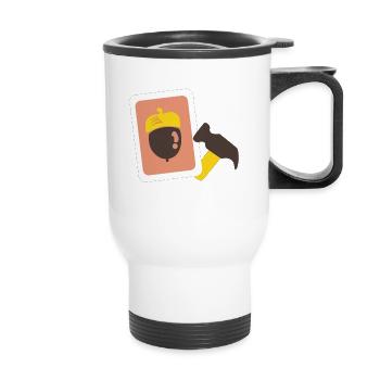 Instructions / ACNH - Tasse isotherme avec poignée - blanc - Devant